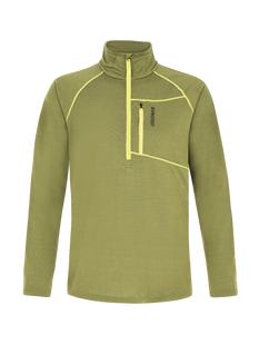 Чоловіча функцінональна блуза Protest PRTRekody 1/4 zip active top 12709000-556-M-green фото
